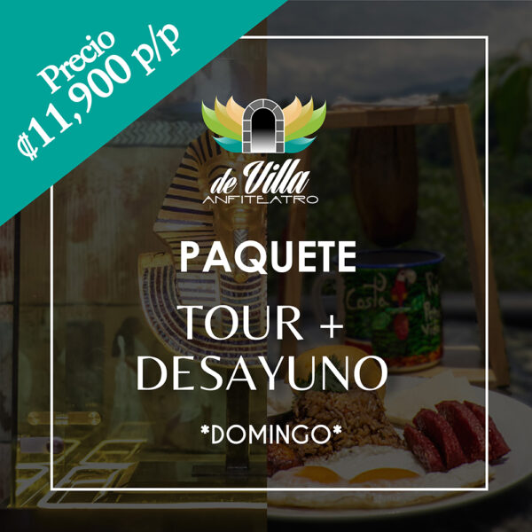 Paquete Desayuno Típico + Tour de las Cavernas